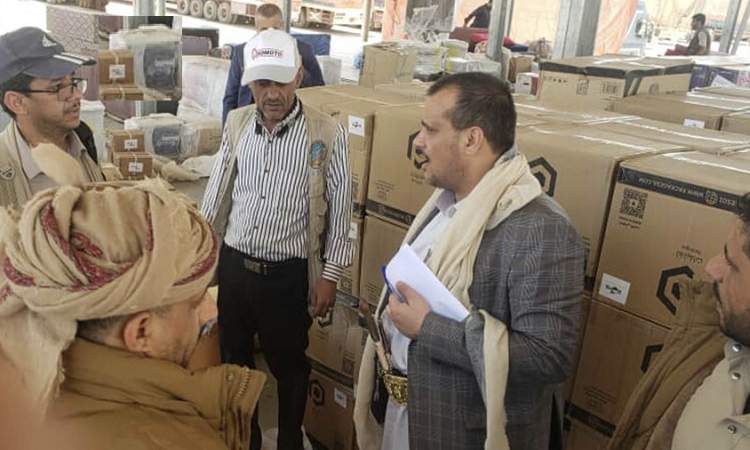 تفقد سير العمل بمركز نهم الرقابي بمحافظة صنعاء