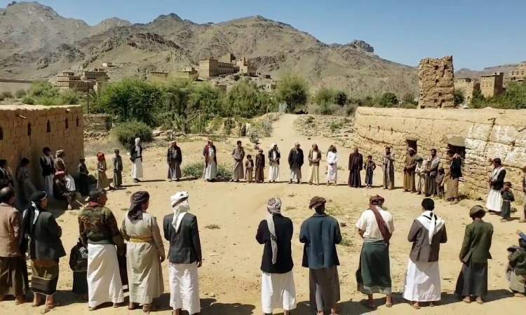 وقفات في مأرب وفاءً لدماء الشهداء وتأكيدًا على مواصلة التعبئة